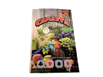 Canasta Scoring Book: Classic Scorepad with Rules & Sheets