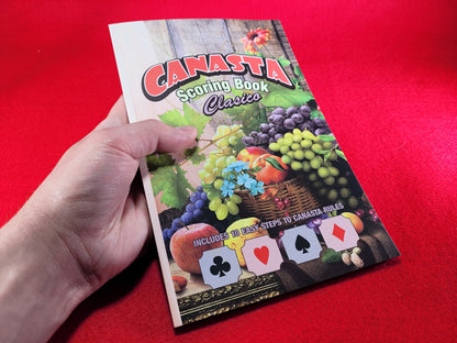 Canasta Scoring Book: Classic Scorepad with Rules & Sheets