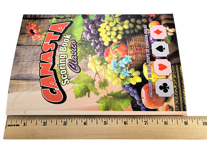 Canasta Scoring Book: Classic Scorepad with Rules & Sheets
