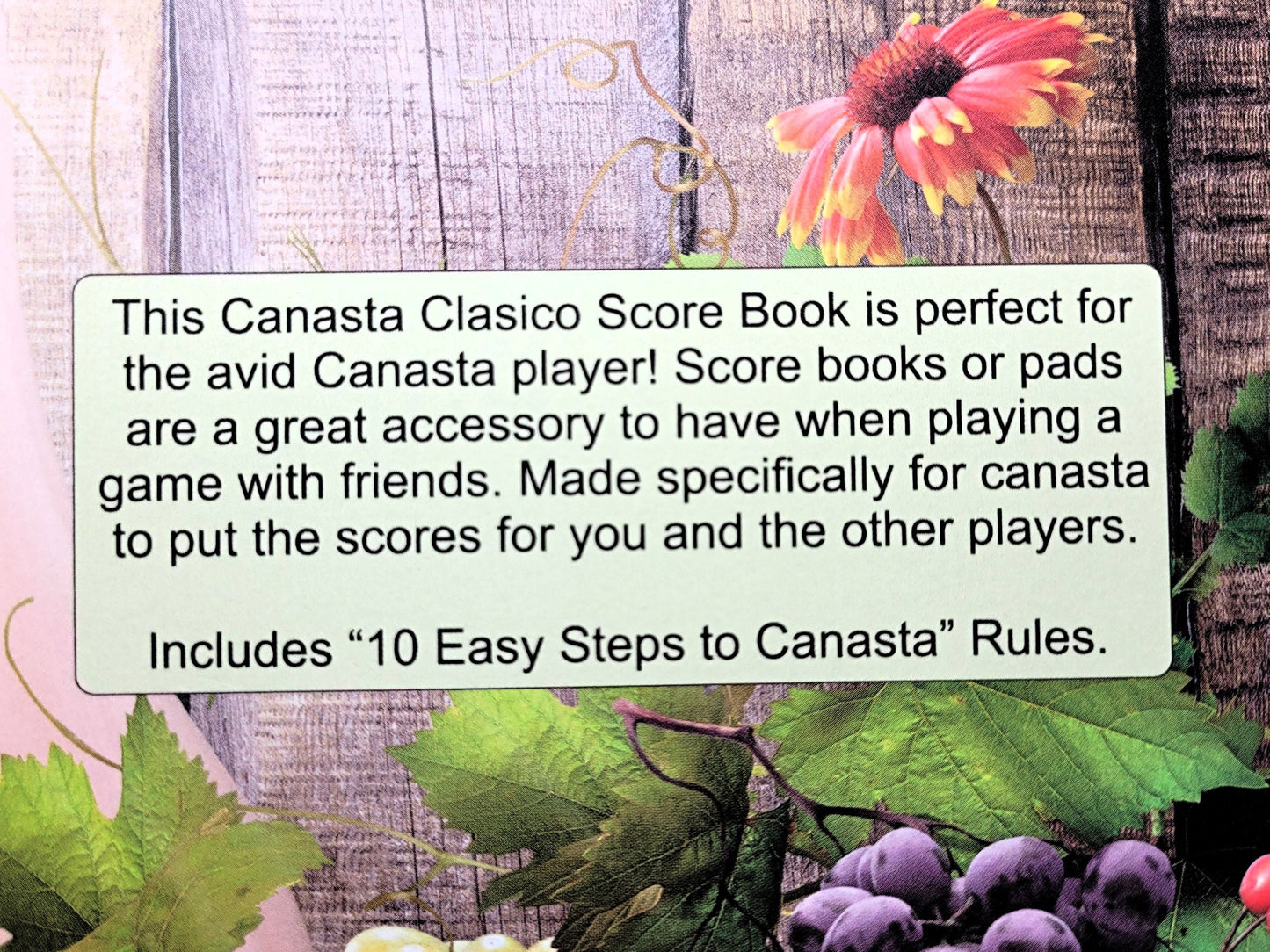 Canasta Scoring Book: Classic Scorepad with Rules & Sheets