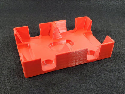 Red 2 Deck Playing Card Tray - Available in stationary, rotating or sliding