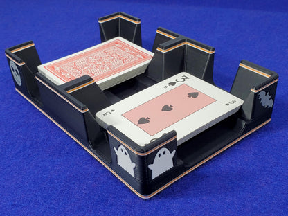Halloween Playing Card Tray, Plastic: Choice of Bottom, Made in USA