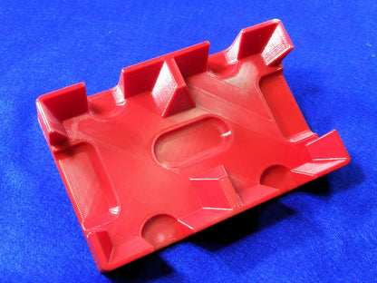 Red 2 Deck Playing Card Tray - Available in stationary, rotating or sliding