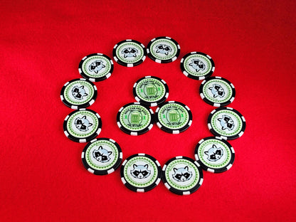 Custom Photo Drink Token Poker Chips: Personalized Bar & Wedding Favors