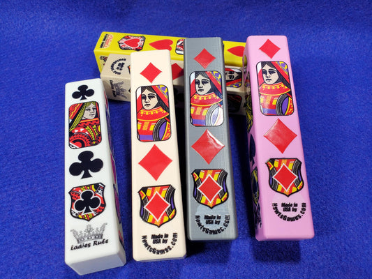 Ladies Rule Suited Trump Marker: Card Game Indicator with Suits - Made in USA