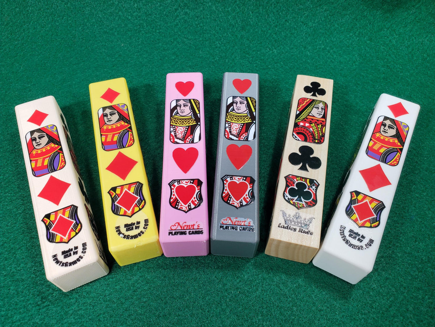 Ladies Rule Suited Trump Marker: Card Game Indicator with Suits - Made in USA