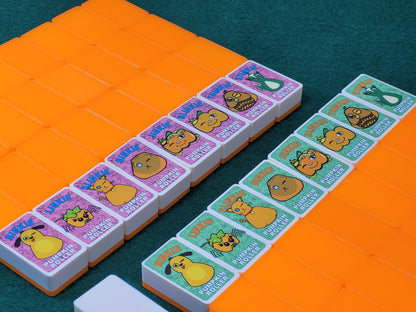 Pumpkin Rollers Mahjong Tile Game: Seaside Escape, Made in USA