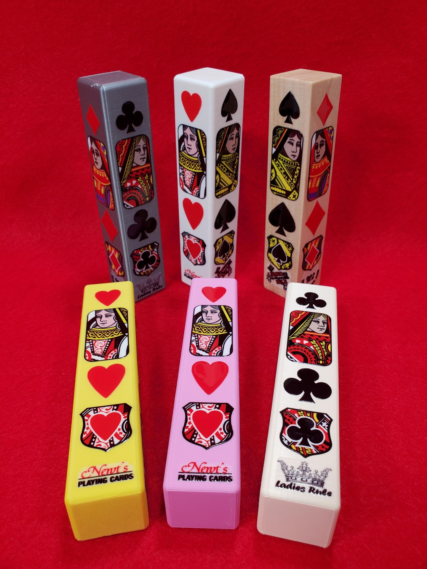 Ladies Rule Suited Trump Marker: Card Game Indicator with Suits - Made in USA