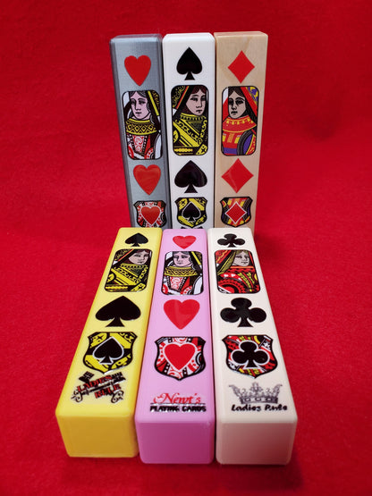 Ladies Rule Suited Trump Marker: Card Game Indicator with Suits - Made in USA