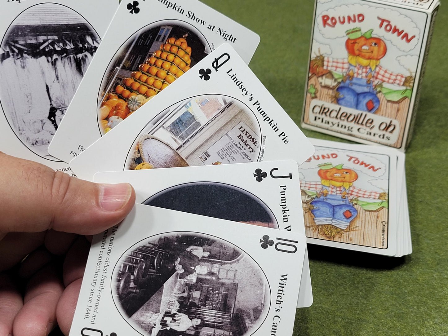 Circleville RoundTown Souvenir Playing Cards: Printed in 2005, Vintage