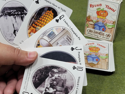 Circleville RoundTown Souvenir Playing Cards: Printed in 2005, Vintage
