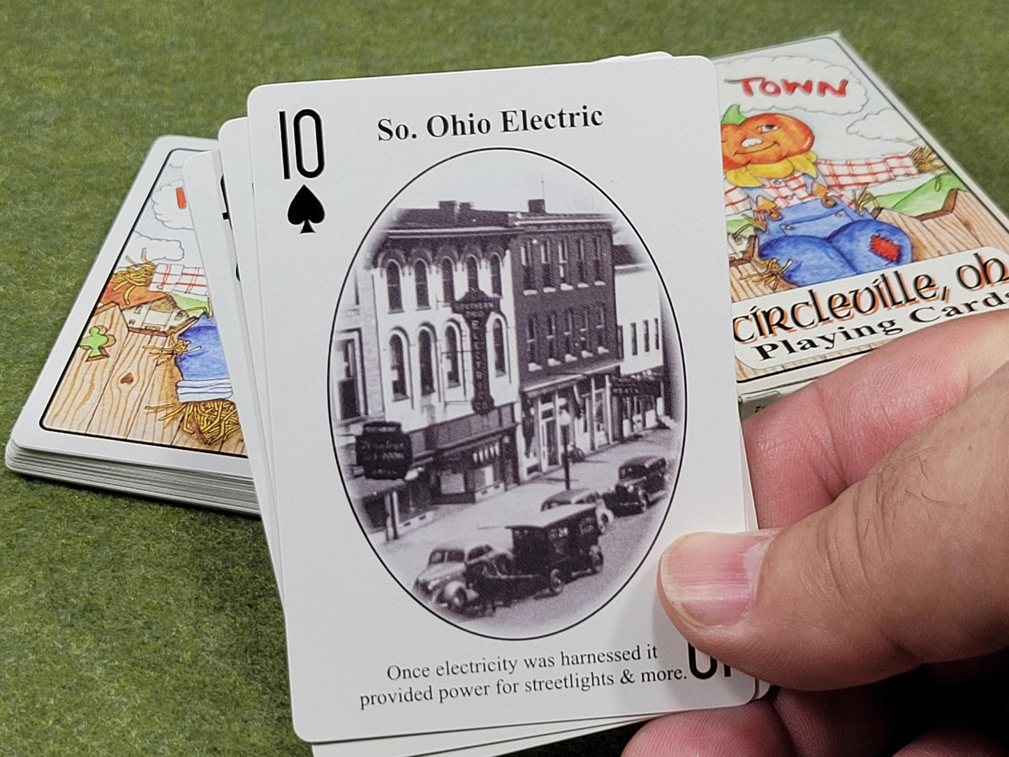 Circleville RoundTown Souvenir Playing Cards: Printed in 2005, Vintage