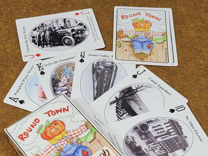Circleville RoundTown Souvenir Playing Cards: Printed in 2005, Vintage