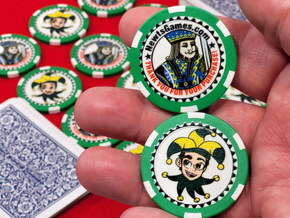 Custom Logo Poker Chips: Personalized Business Gifts, Company Parties