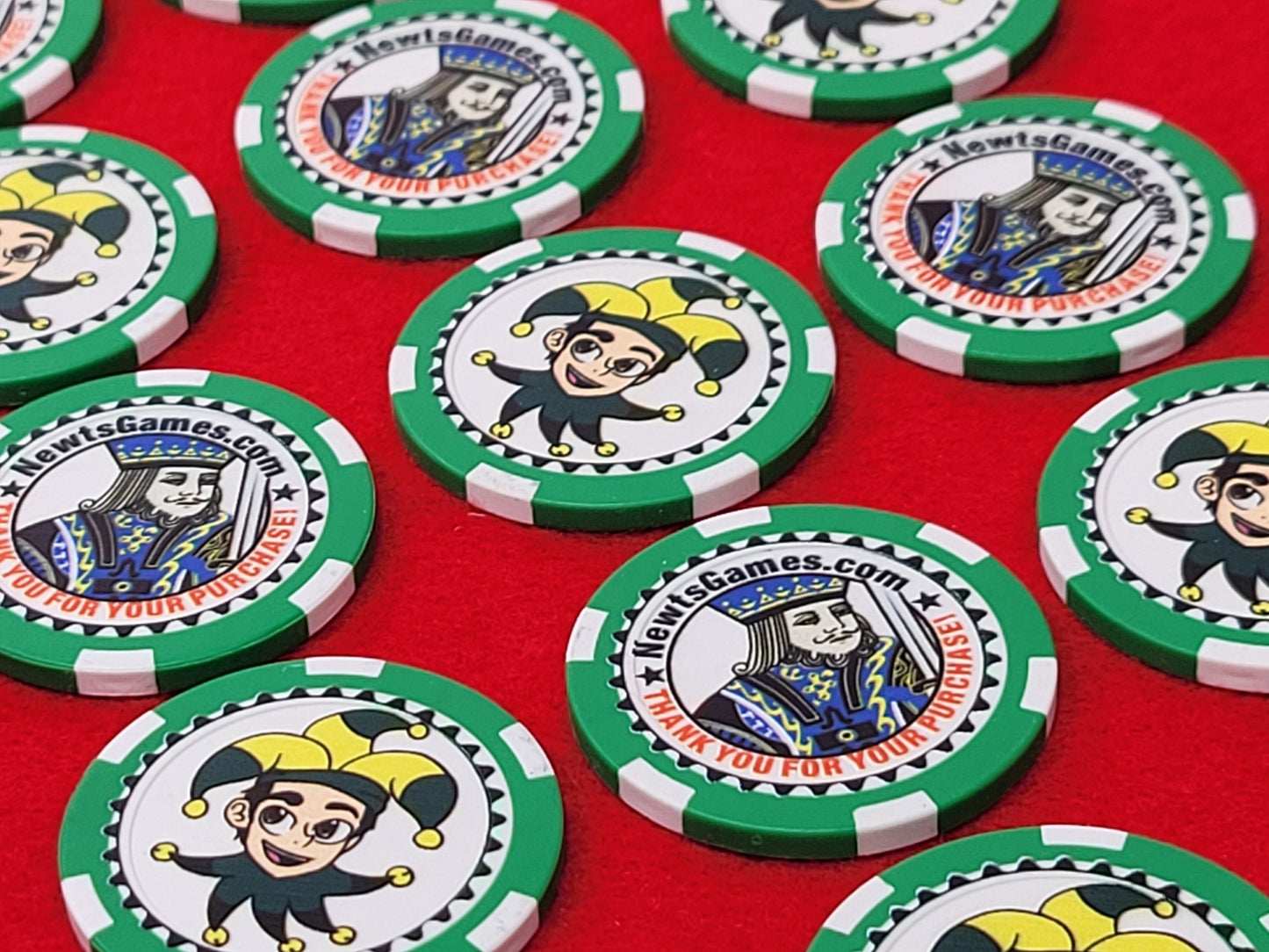 Custom Logo Poker Chips: Personalized Business Gifts, Company Parties