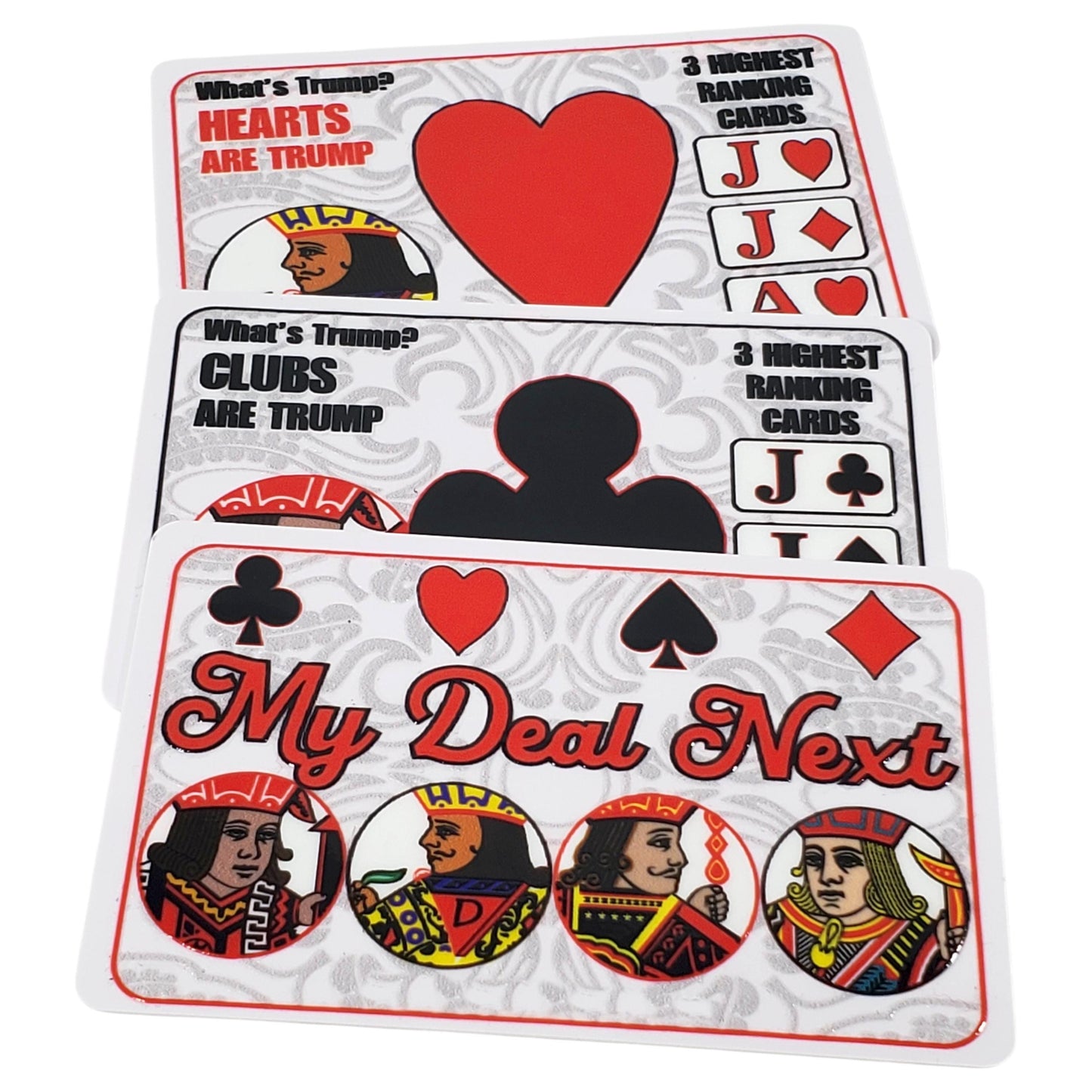 Euchre Suited Indicator Set: Time to Play Your Trump Card and euchre hand rankings