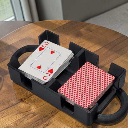 Rolling Buggy Playing Card Tray: Helps move your card games along a little faster