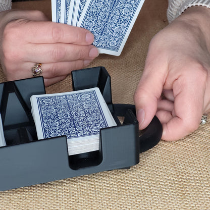 Rolling Buggy Playing Card Tray: Helps move your card games along a little faster