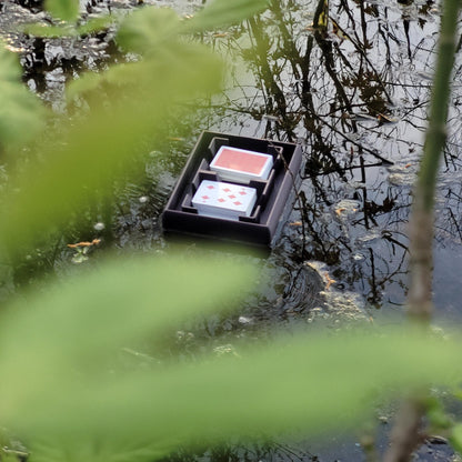 Floating Playing Card Game Raft: The card tray that floats on water