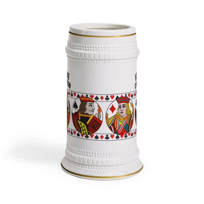 Euchre Championship Stein or Mug: Tournament Trophy or Gift Idea