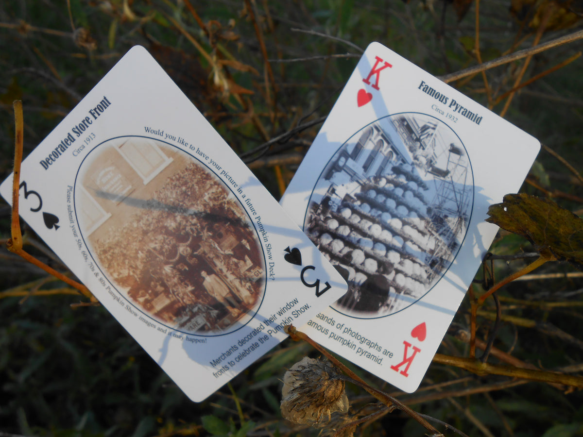 Circleville Ohio Pumpkin Show Playing Cards: 100th Anniversary Souvenir, 2006 Edition