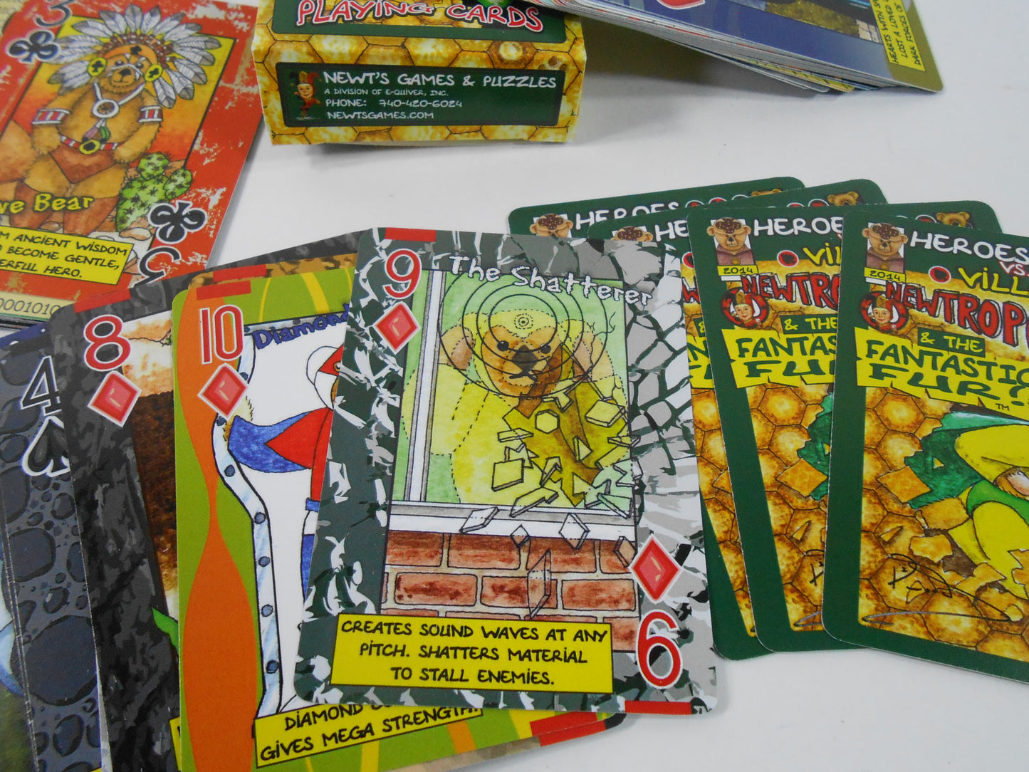 NEWTROPOLIS & The Fantastic Fur Playing Cards - Limited Edition