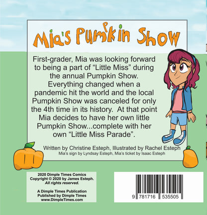 Mia's Pumpkin Show - Children's Reader Book - From 2020