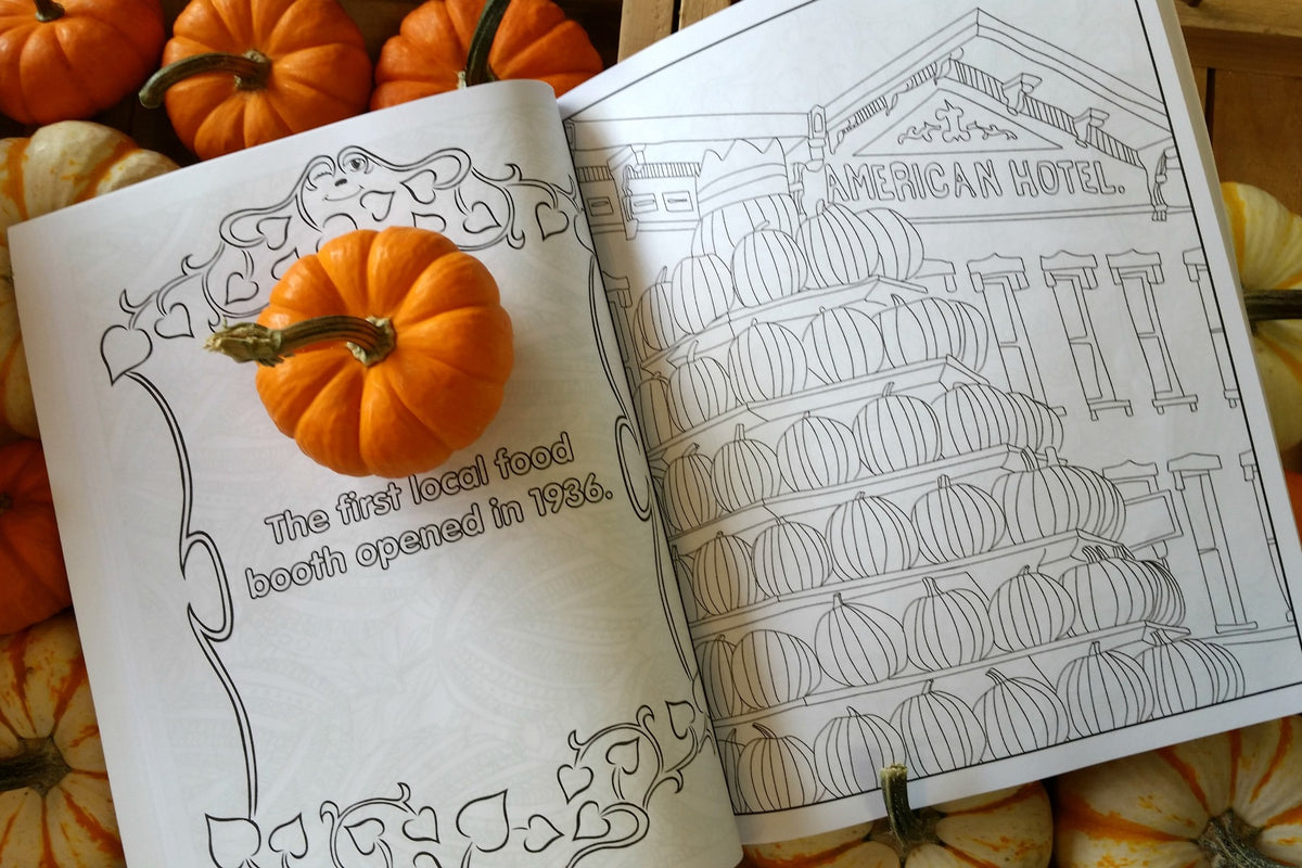 Pumpkin Show Therapy Coloring Book - From 2017