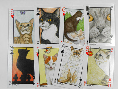 Cats Pips & Paws Playing Card Deck: Featuring Seek-N-Find Art Images