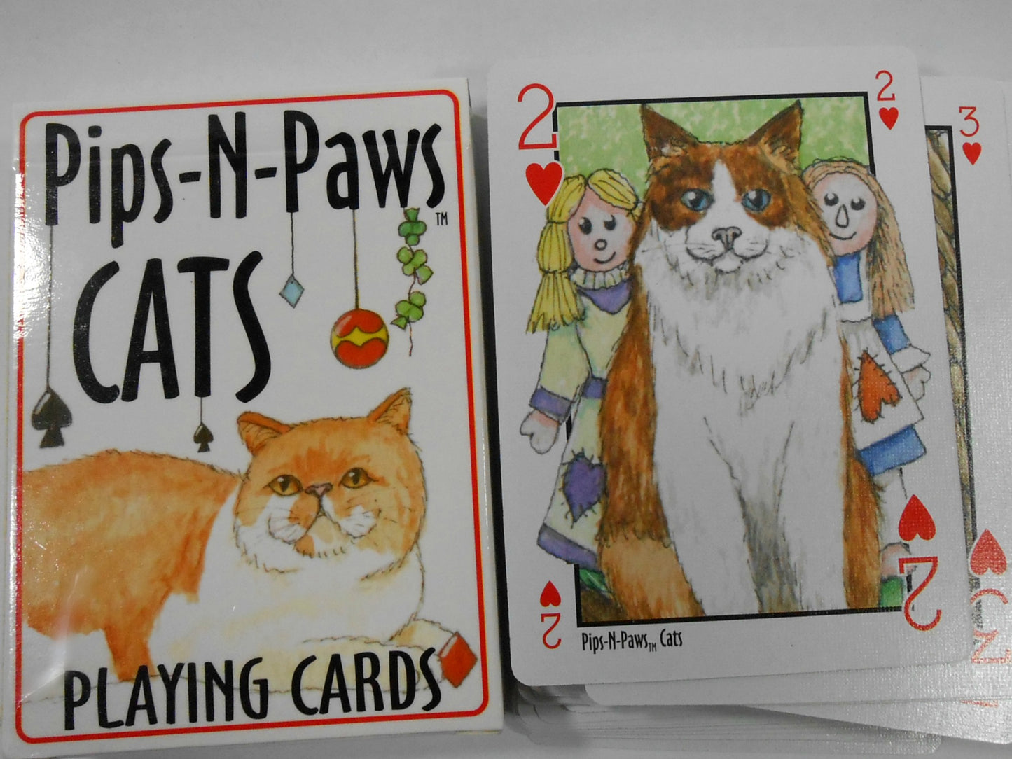 Cats Pips & Paws Playing Card Deck: Featuring Seek-N-Find Art Images