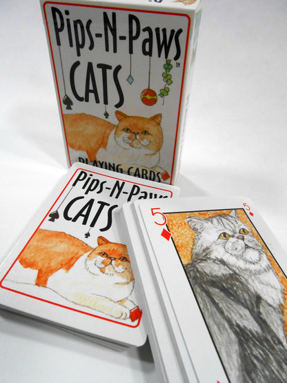 Cats Pips & Paws Playing Card Deck: Featuring Seek-N-Find Art Images
