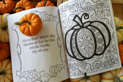 Pumpkin Show Therapy Coloring Book - From 2017
