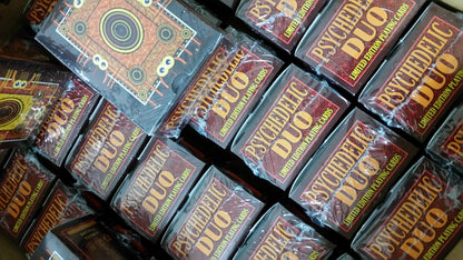 PSYCHEDELIC DUO Set of Limited Edition (50 Sets) Playing Cards