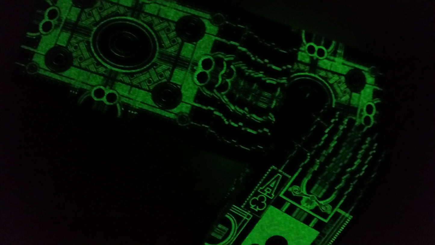 The Hallucinatory Deck of Playing Cards - Glow-in-The-Dark Deck - Caution - May Cause Hallucinations from The Design, Touch and Smell - Limited Edition