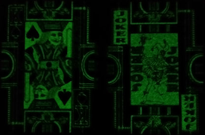 The Hallucinatory Deck of Playing Cards - Glow-in-The-Dark Deck - Caution - May Cause Hallucinations from The Design, Touch and Smell - Limited Edition