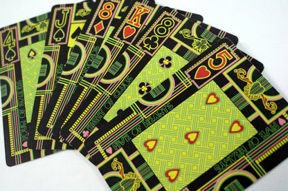The Hallucinatory Deck of Playing Cards - Glow-in-The-Dark Deck - Caution - May Cause Hallucinations from The Design, Touch and Smell - Limited Edition