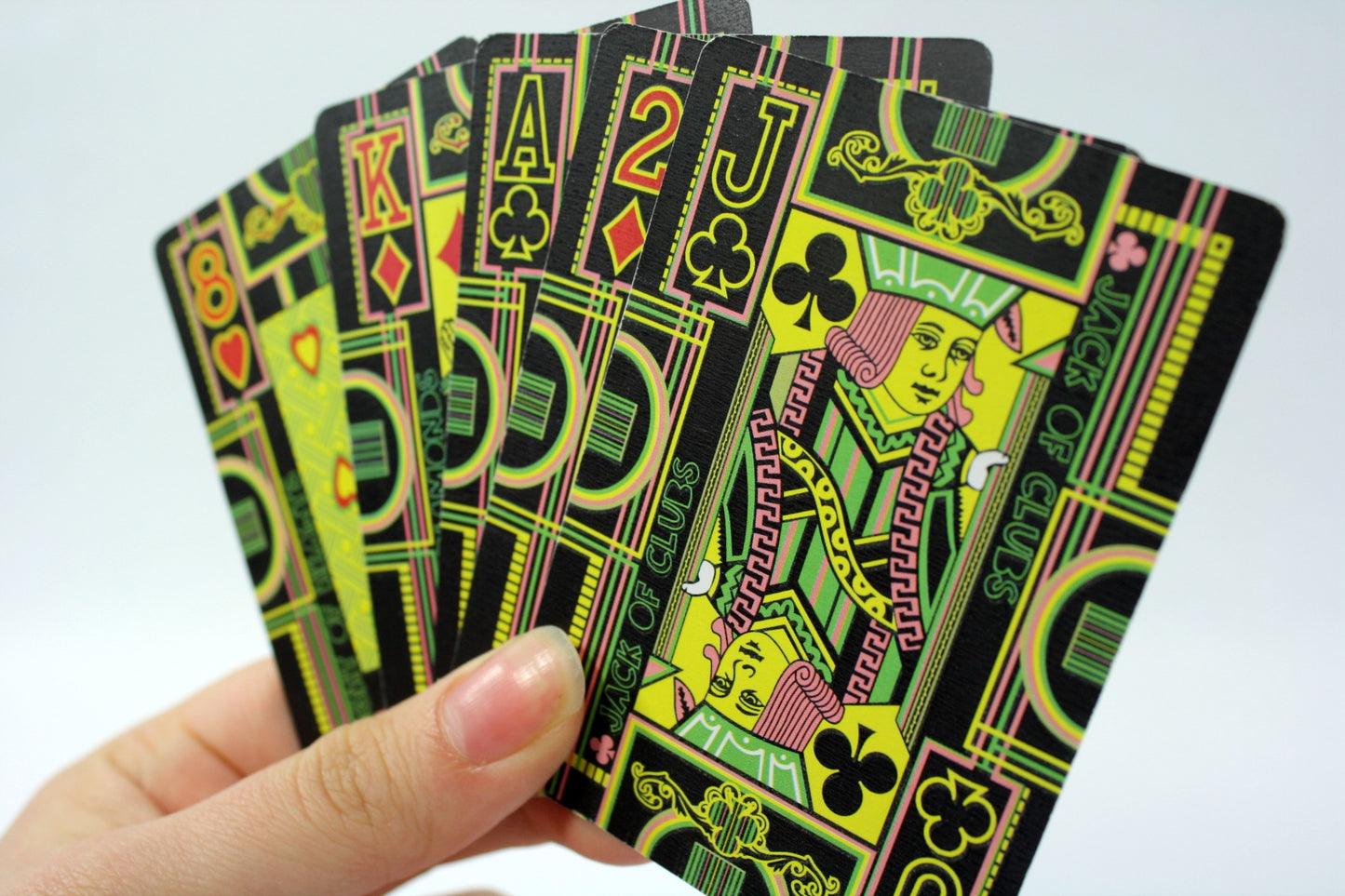 The Hallucinatory Deck of Playing Cards - Glow-in-The-Dark Deck - Caution - May Cause Hallucinations from The Design, Touch and Smell - Limited Edition
