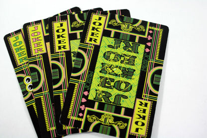The Hallucinatory Deck of Playing Cards - Glow-in-The-Dark Deck - Caution - May Cause Hallucinations from The Design, Touch and Smell - Limited Edition