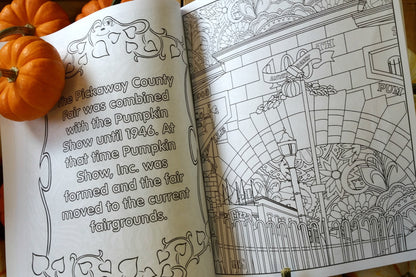 Pumpkin Show Therapy Coloring Book - From 2017