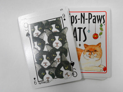 Cats Pips & Paws Playing Card Deck: Featuring Seek-N-Find Art Images