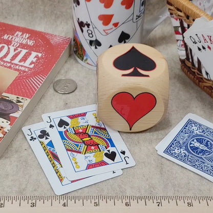 Maple Wood Trump Indicator: Original Trumpmendous suited marker for playing card games (2.5 inch)
