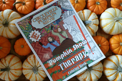 Pumpkin Show Therapy Coloring Book - From 2017