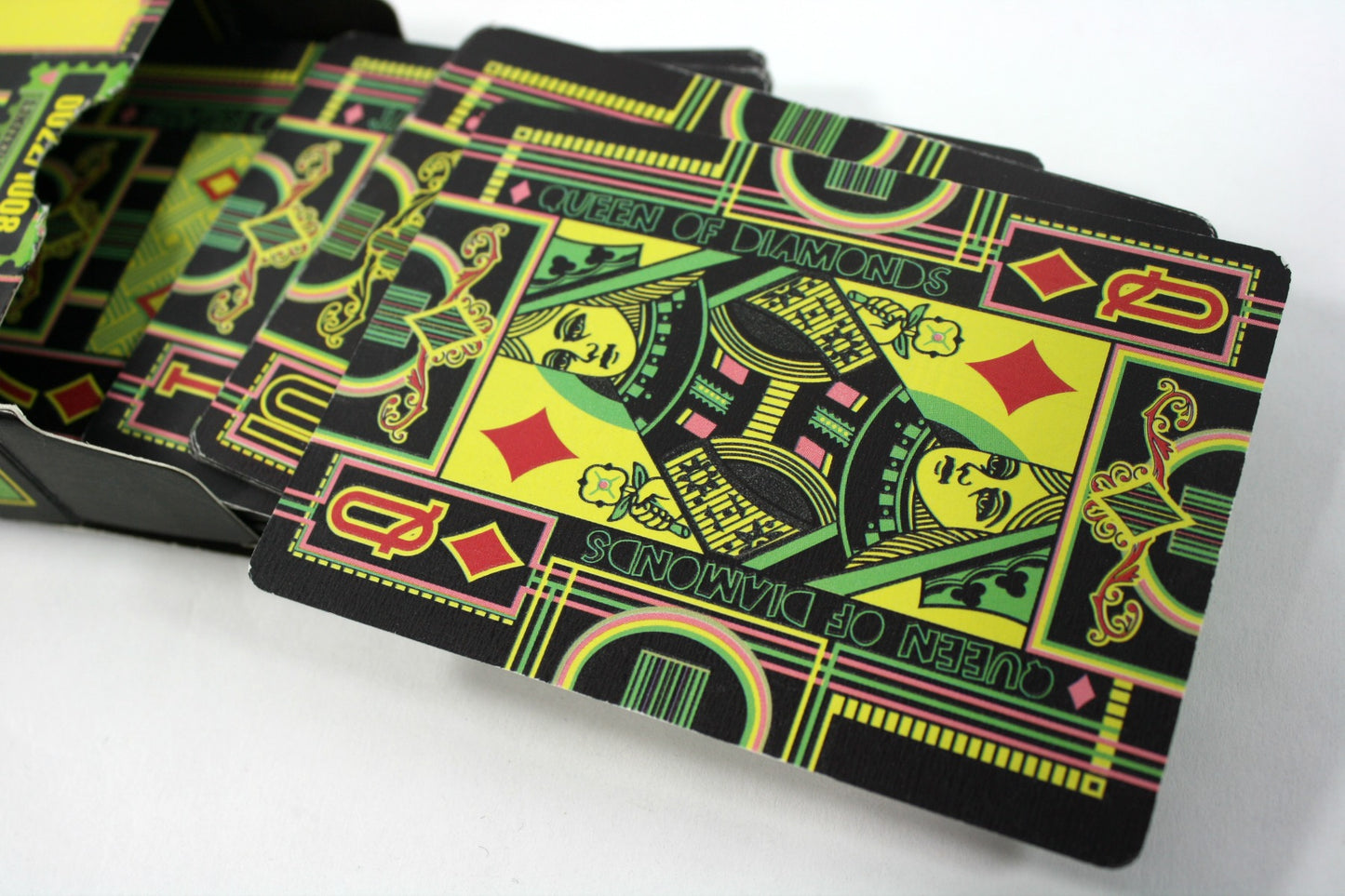 The Hallucinatory Deck of Playing Cards - Glow-in-The-Dark Deck - Caution - May Cause Hallucinations from The Design, Touch and Smell - Limited Edition