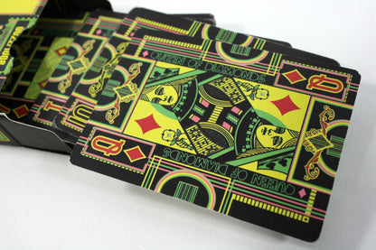 The Hallucinatory Deck of Playing Cards - Glow-in-The-Dark Deck - Caution - May Cause Hallucinations from The Design, Touch and Smell - Limited Edition
