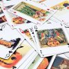 Vintage Pumpkin playing cards that features Old-Fashioned Art ca. late 1800's to early 1900's - Image 5