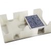 Cardian Playing Card Tray or Caddy, Standard edition, plastic - Stationary or non-swivel - MADE IN USA (Crystal) - Image 3