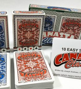 Canasta Clásico Double Deck Set of Playing Cards - DELUXE VERSION - Edition 4
