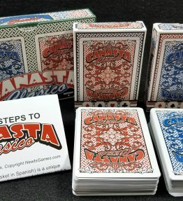 Canasta Clásico Double Deck Set of Playing Cards - DELUXE VERSION