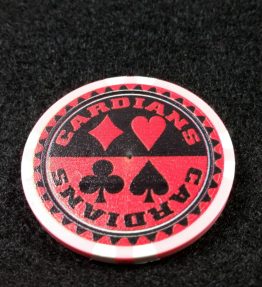 Replacement Poker Chip for Cardian Playing Cards - Includes One (1) Poker Chip