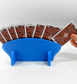 Fan Shape Free Standing Playing Card Holders - Includes 2 Card Holders